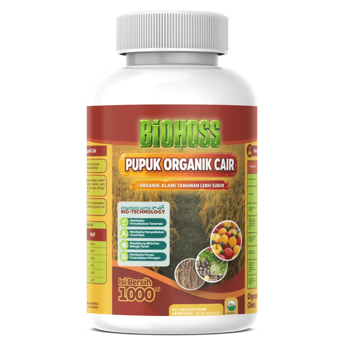 BioHOSS - Pupuk Organik Cair